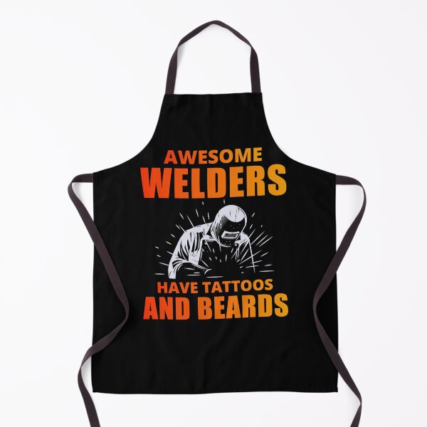 Item preview, Welding Welder Metal Construction Tattoos Beards designed and sold by TastefulTees.