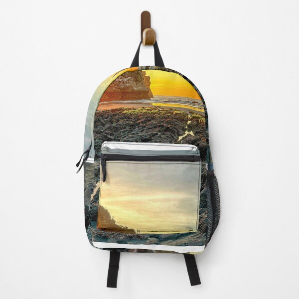 Item preview, The Motukiekie Beach Panorama in Greymouth, West Coast, New Zealand Just Before Sunset designed and sold by Rocky Mountain Artistry.