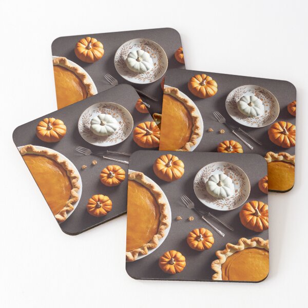 Item preview, Homemade Thanksgiving pumpkin pie fall recipe, food photography and illustration designed and sold by SvetlanaSF.