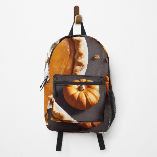 Item preview, Homemade Thanksgiving pumpkin pie fall recipe, food photography and illustration designed and sold by SvetlanaSF.