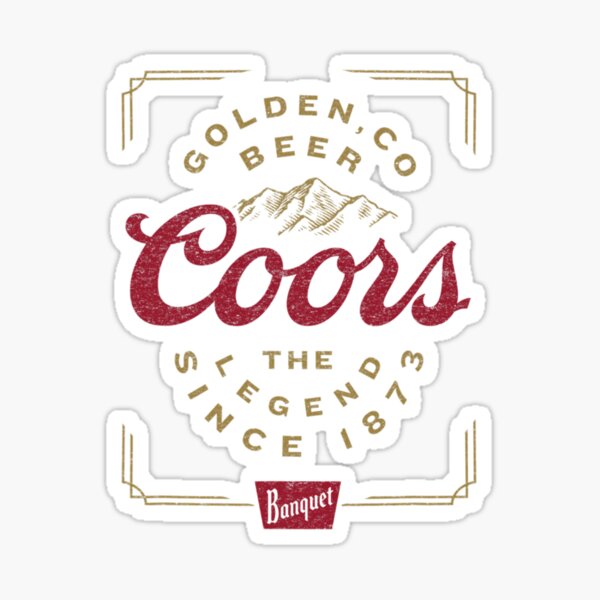 Coors Classic Golden Beer Company Centered Logo Tank Top