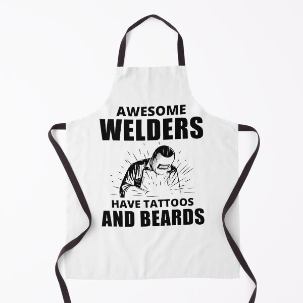 Item preview, Welding Welder Metal Construction Tattoos Beards designed and sold by TastefulTees.