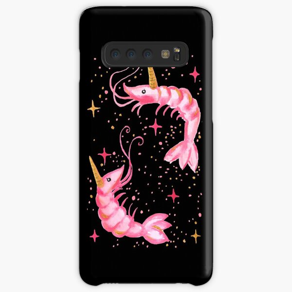 Uni-Prawn In Space - Black Samsung Galaxy Snap Case