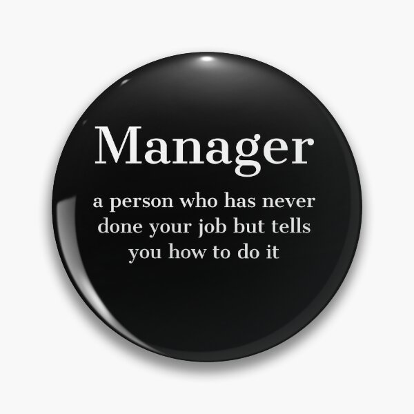 Item preview, Manager humorous definition. designed and sold by sarantis.