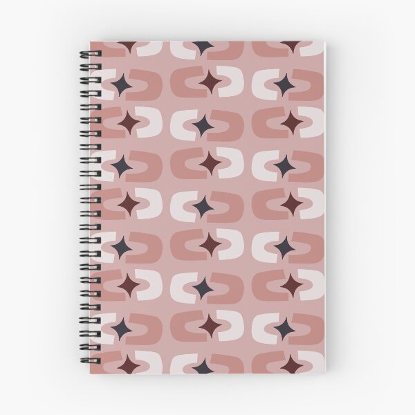 Item preview, Retro Core Geometric Rectangles And Cosmic Sparkle Stars Mod Pattern Pink designed and sold by scorpiolane.