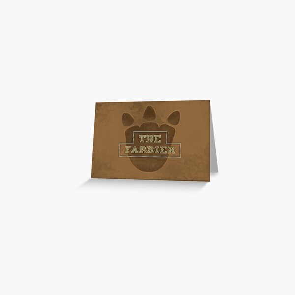 The Farrier Greeting Card
