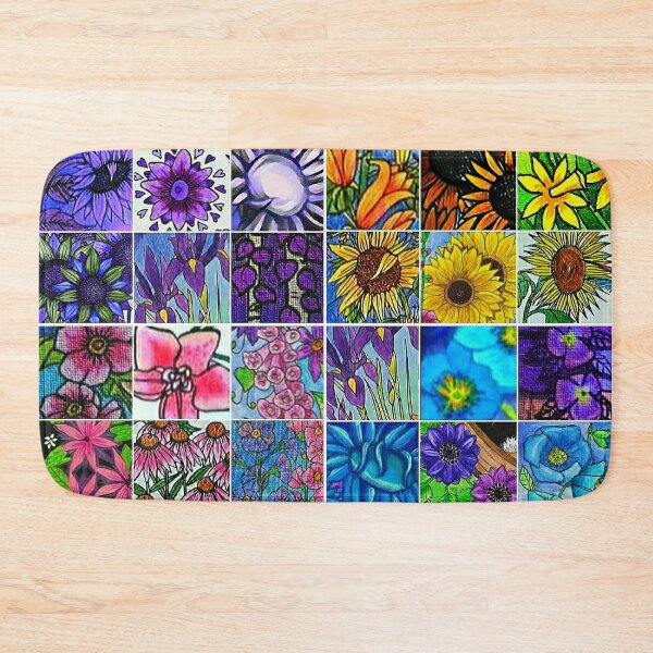 Item preview, Flower Collage designed and sold by PaniaBrown.