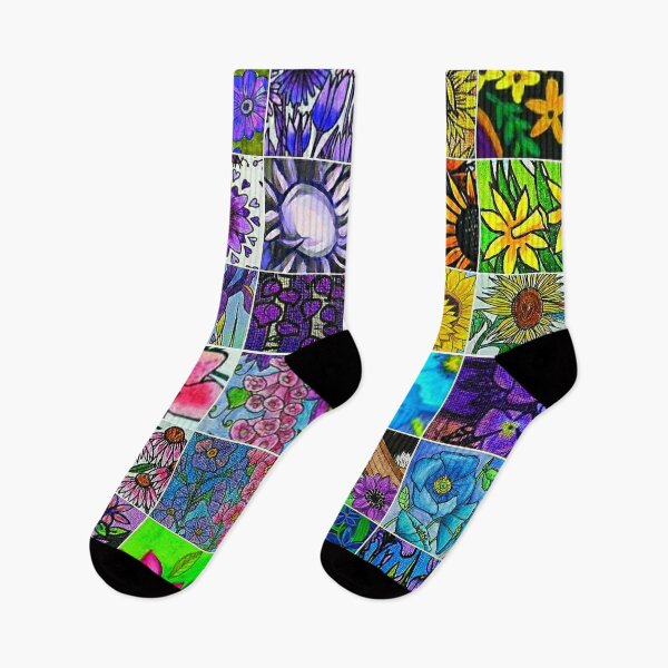 Artikelvorschau, Blumencollage entworfen und verkauft von PaniaBrown.