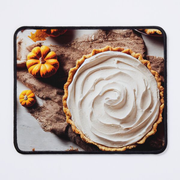 Item preview, Homemade Thanksgiving pumpkin pie fall recipe, food photography and illustration designed and sold by SvetlanaSF.
