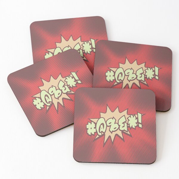 Item preview, Mild profanity RETRO RED designed and sold by GrandeDuc.