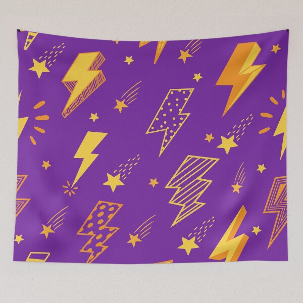 Item preview, Cartoon Lightning Pattern designed and sold by Vector Scout Lab.