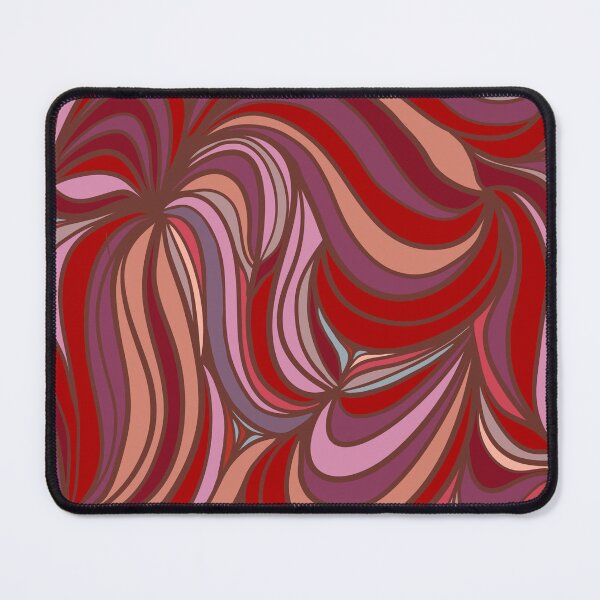 Item preview, Red swirling lines designed and sold by Alwayscreateart.