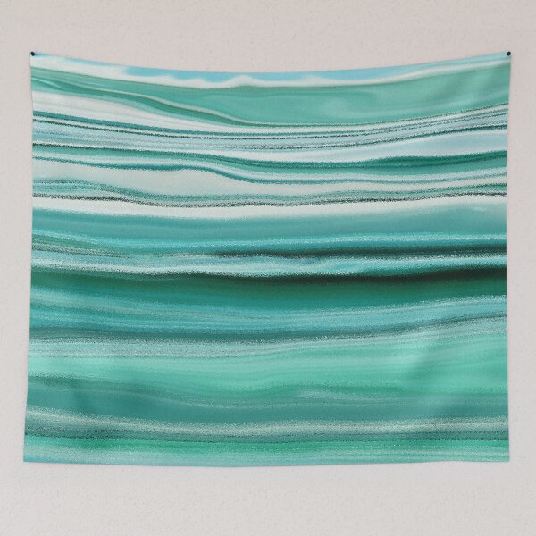 Item preview, Abstract Ocean Horizontal Lines Coastal Style Décor Beachy Vibes Art 18 of 20  designed and sold by Beachy.