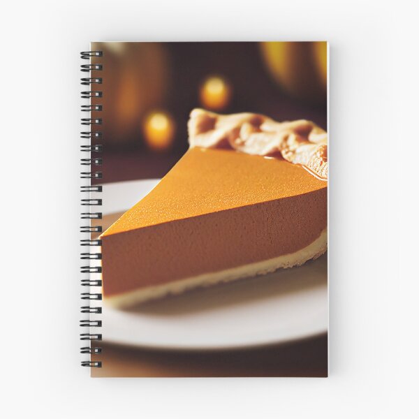 Item preview, Thanksgiving pumpkin pie fall recipe, food photography and illustration designed and sold by SvetlanaSF.