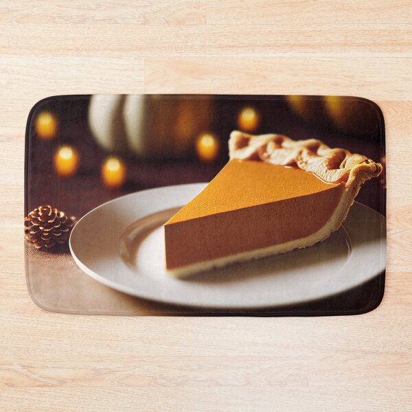 Item preview, Thanksgiving pumpkin pie fall recipe, food photography and illustration designed and sold by SvetlanaSF.