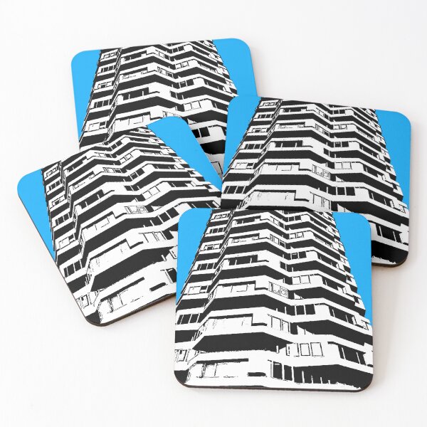 Item preview, Blue 50pence Croydon  designed and sold by Nonsense and Relish.