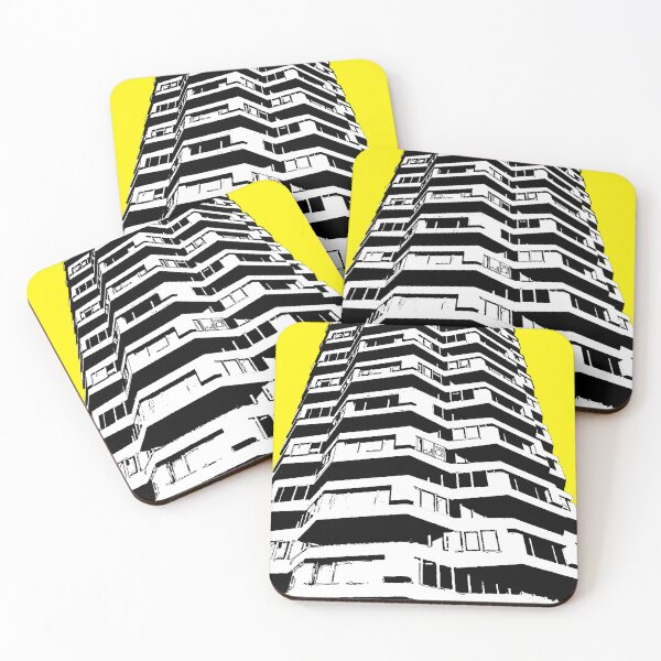 Item preview, Yellow 50pence Croydon  designed and sold by Nonsense and Relish.
