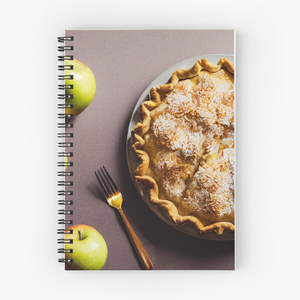 Item preview, Sweet apple pie with golden crust fresh apples food photography and illustration designed and sold by SvetlanaSF.