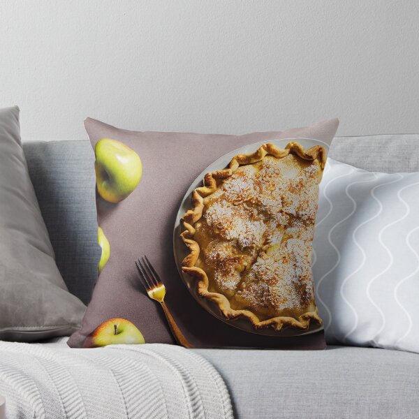 Item preview, Sweet apple pie with golden crust fresh apples food photography and illustration designed and sold by SvetlanaSF.