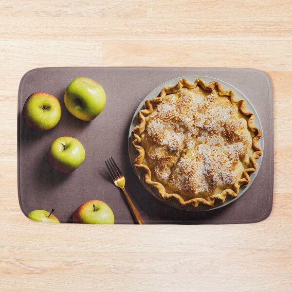 Item preview, Sweet apple pie with golden crust fresh apples food photography and illustration designed and sold by SvetlanaSF.