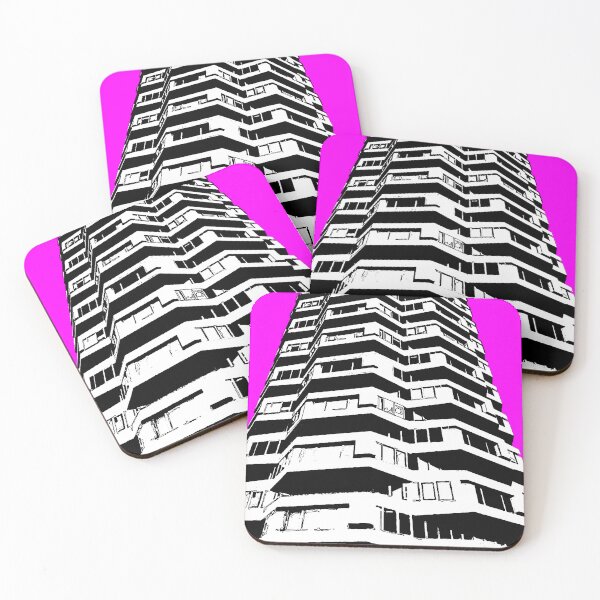 Item preview, Pink 50pence Croydon  designed and sold by Nonsense and Relish.