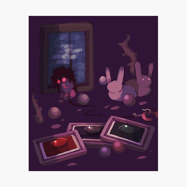 Violet Area Photographic Print