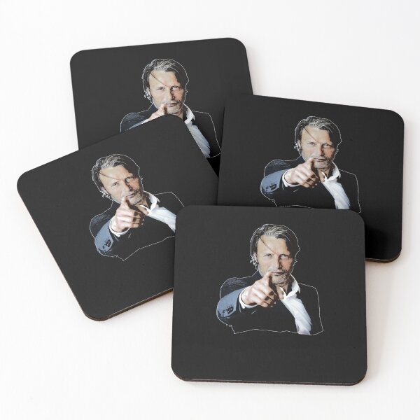 Item preview, Danish-actor-Mads-Mikkelsen-pointing-at-you-- designed and sold by ChrisDaniel79.