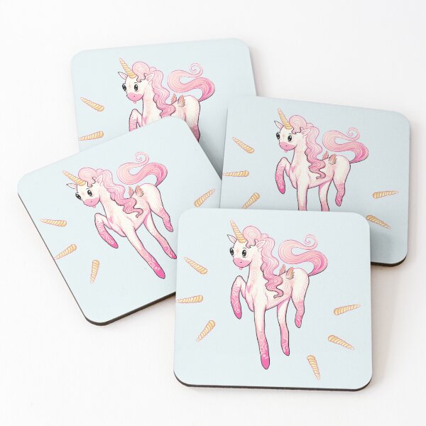 Item preview, Super Cool Pink Unicorn designed and sold by nykiway.