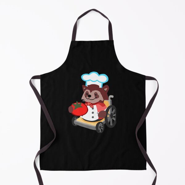 Item preview, Overcooked wheelchair raccoon chef  designed and sold by DustinT25.