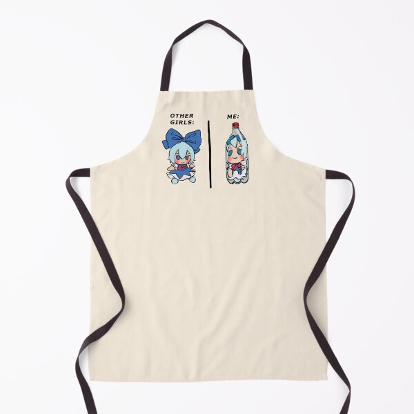 Item preview, I draw bottled cirno fumo plush but it's me and other girls meme / touhou designed and sold by RansRoom.
