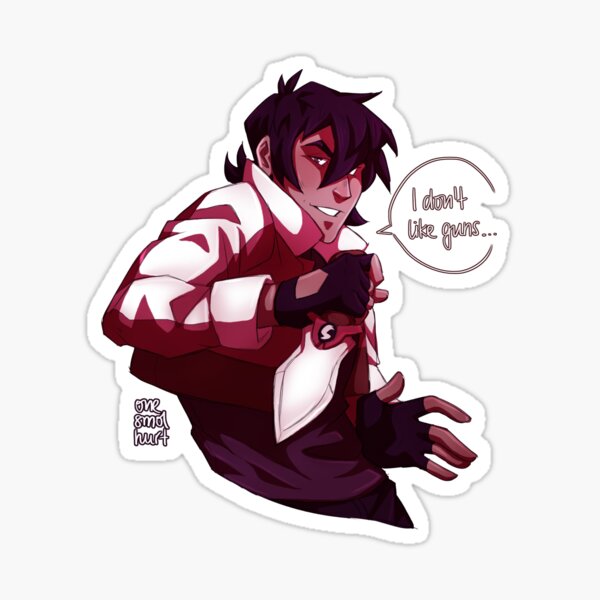 Keith "I don't like guns..." Sticker