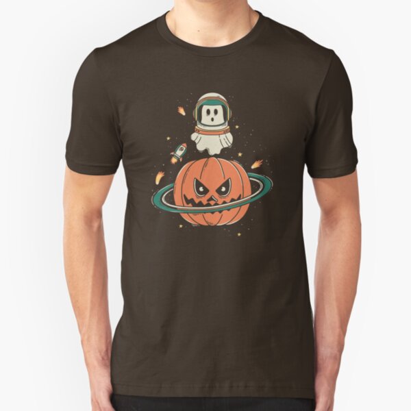 Pumpkin Planet Slim Fit T-Shirt