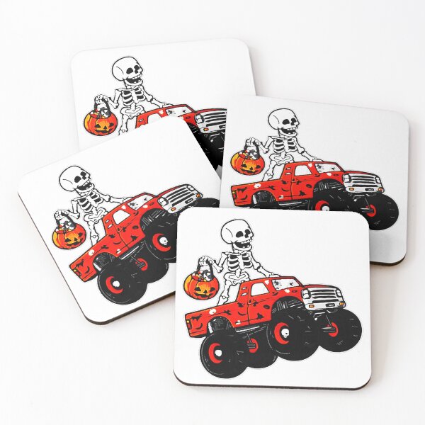 Item preview, Kids Skeleton Riding Monster Truck designed and sold by brianpalupi.