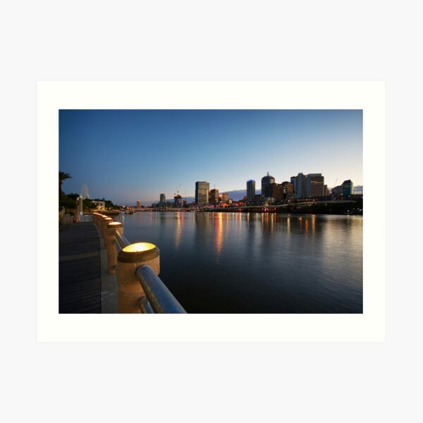 Brisbane At Dawn Art Print