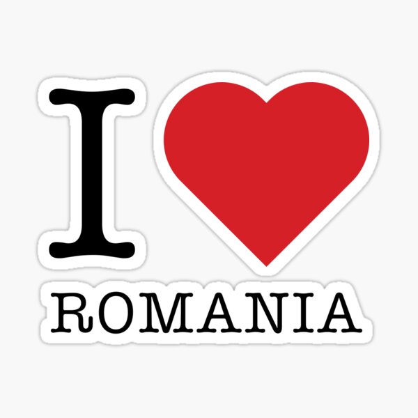 Item preview, I love Romania designed and sold by HeavyStyle.