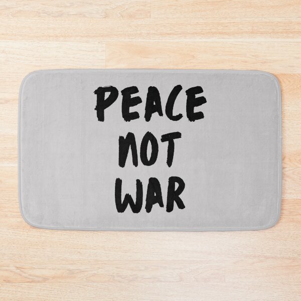 Item preview, Peace Not War. Text only design. Black text. Handwritten designed and sold by JellyBeenzz.