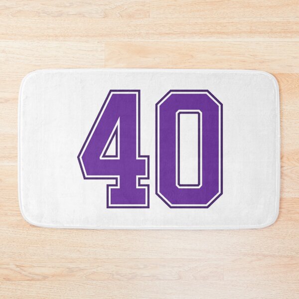 Item preview, Purple Number 40 lucky sports jersey forty designed and sold by HeavyStyle.