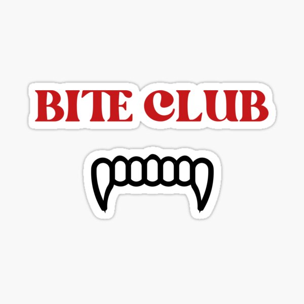 Bite Club Stickers for Sale