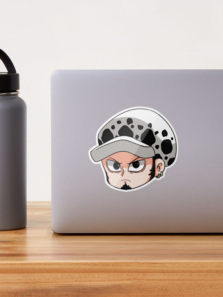 Trafalgar D. Water Law (Head Only) - One Piece Chibi ver Sticker for Sale  by TAKAHIRO-SHOPPU