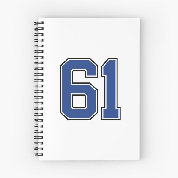 Item preview, Number 61 lucky sports jersey sixty one designed and sold by HeavyStyle.