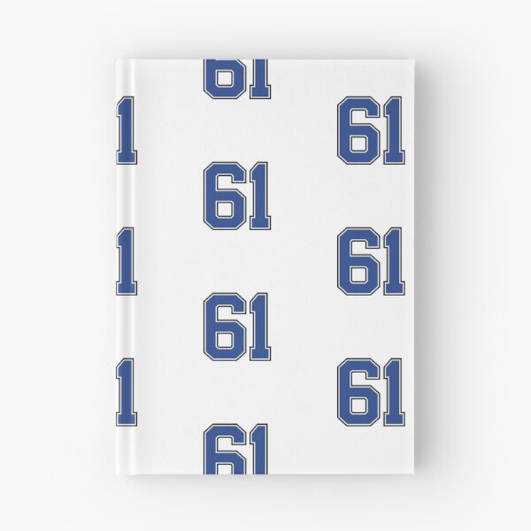 Item preview, Number 61 lucky sports jersey sixty one designed and sold by HeavyStyle.