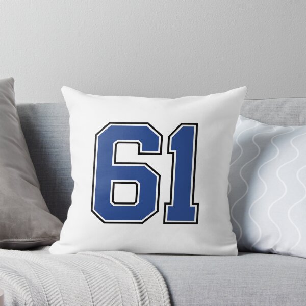 Item preview, Number 61 lucky sports jersey sixty one designed and sold by HeavyStyle.