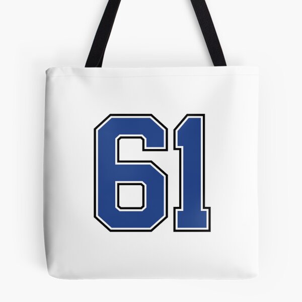 Item preview, Number 61 lucky sports jersey sixty one designed and sold by HeavyStyle.