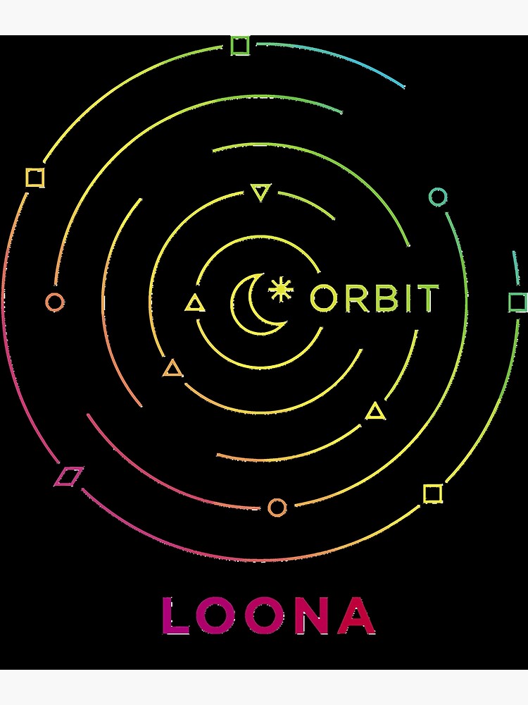 "KPOP GIRLGROUP LOONA ORBIT FANDOM " Poster for Sale by carlguevara