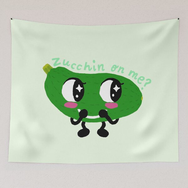 Item preview, Zucchin on me? designed and sold by pencilpepper.