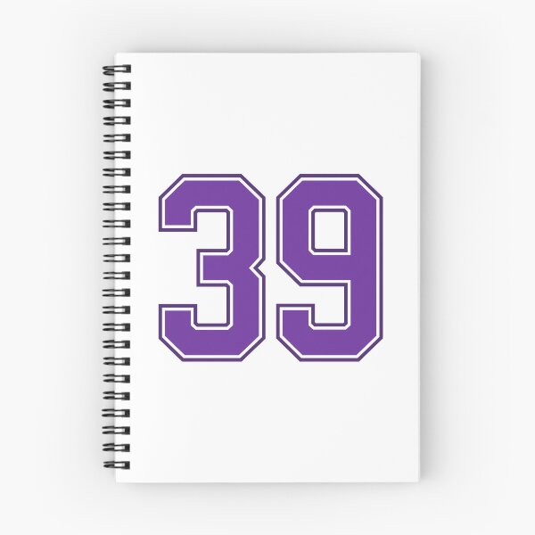 Item preview, Purple Number 39 lucky sports jersey thirty nine designed and sold by HeavyStyle.
