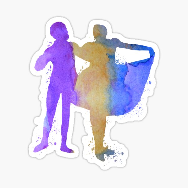 Ballet dancers Sticker