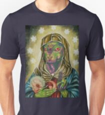 Blessed Reptilian Virgin and Child Unisex T-Shirt