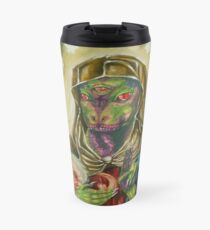 Blessed Reptilian Virgin and Child Travel Mug
