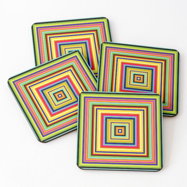 Item preview, Concentric squares (Blue) designed and sold by pencilpepper.
